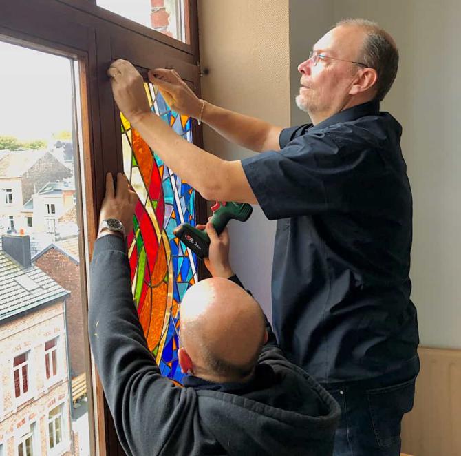 Artisans vitrail à Verviers